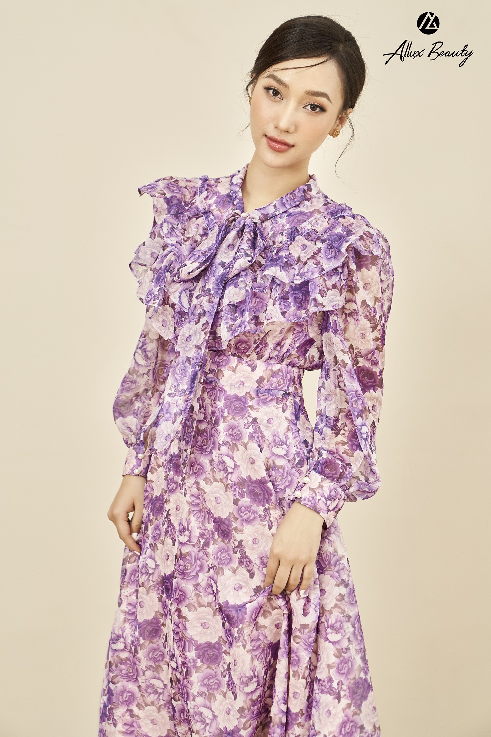 Trả đơn] Váy hoa Zara tím siêu hot | Shopee Việt Nam